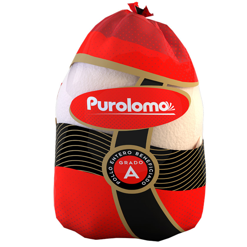 Pollo Entero Beneficiado Grado A Purolomo 13 Opciones