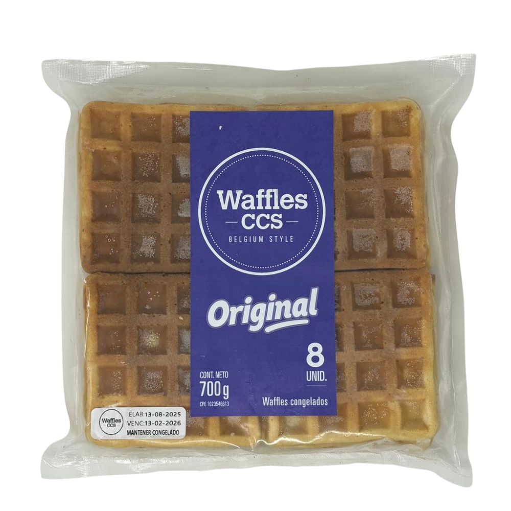 Waffle Belga Original 8 Und Waffle Ccs