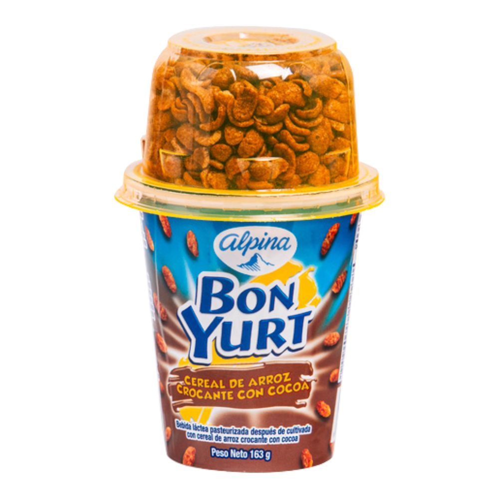 Bon Yurt Alpina Cereal de Arroz Crocante con Cocoa 163gr