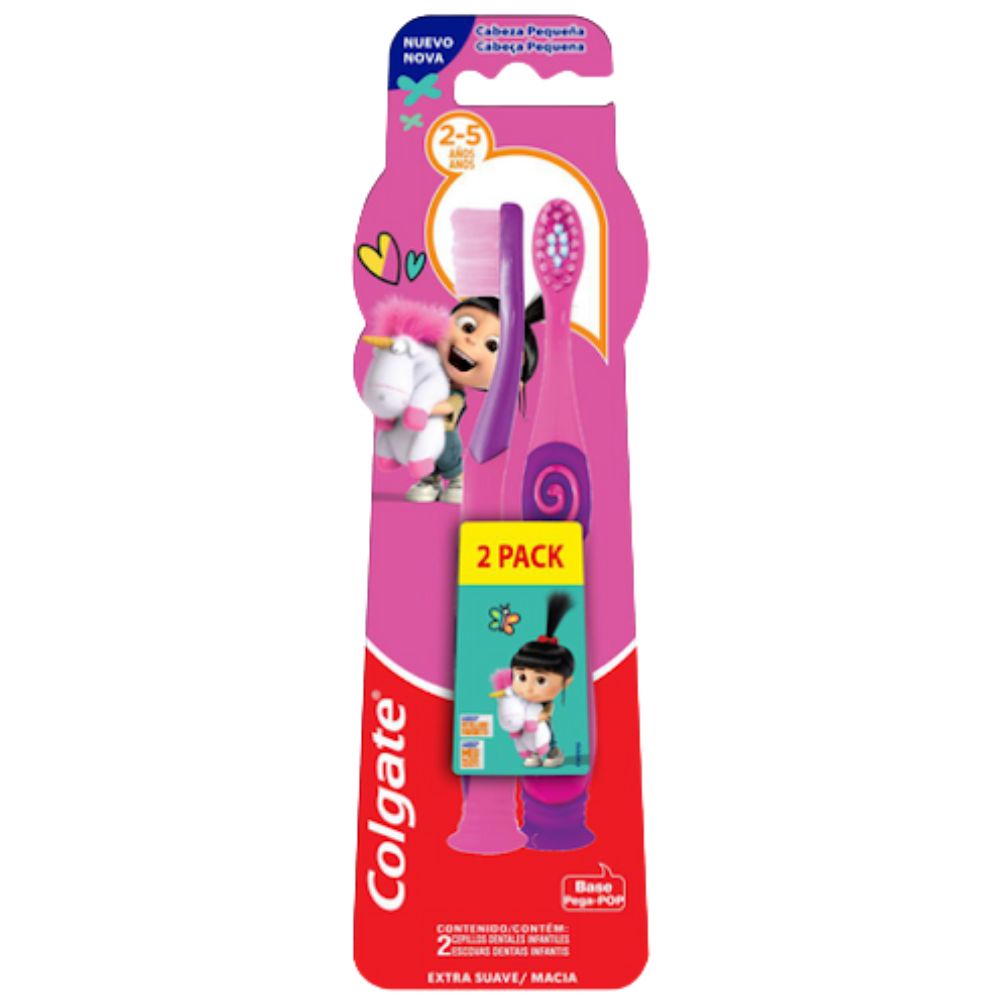 Cepillo Dental Colgate Kids Agnes & Fluffy 2 Und