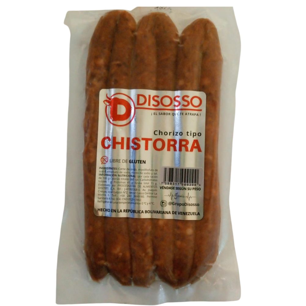 Chistorra Premium Disosso 6 Und