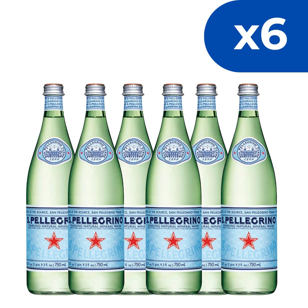 Agua San Pellegrino 250ml Pack 6 Und