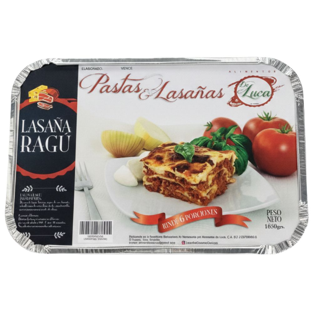 De Luca Lasaña Ragú 1650gr