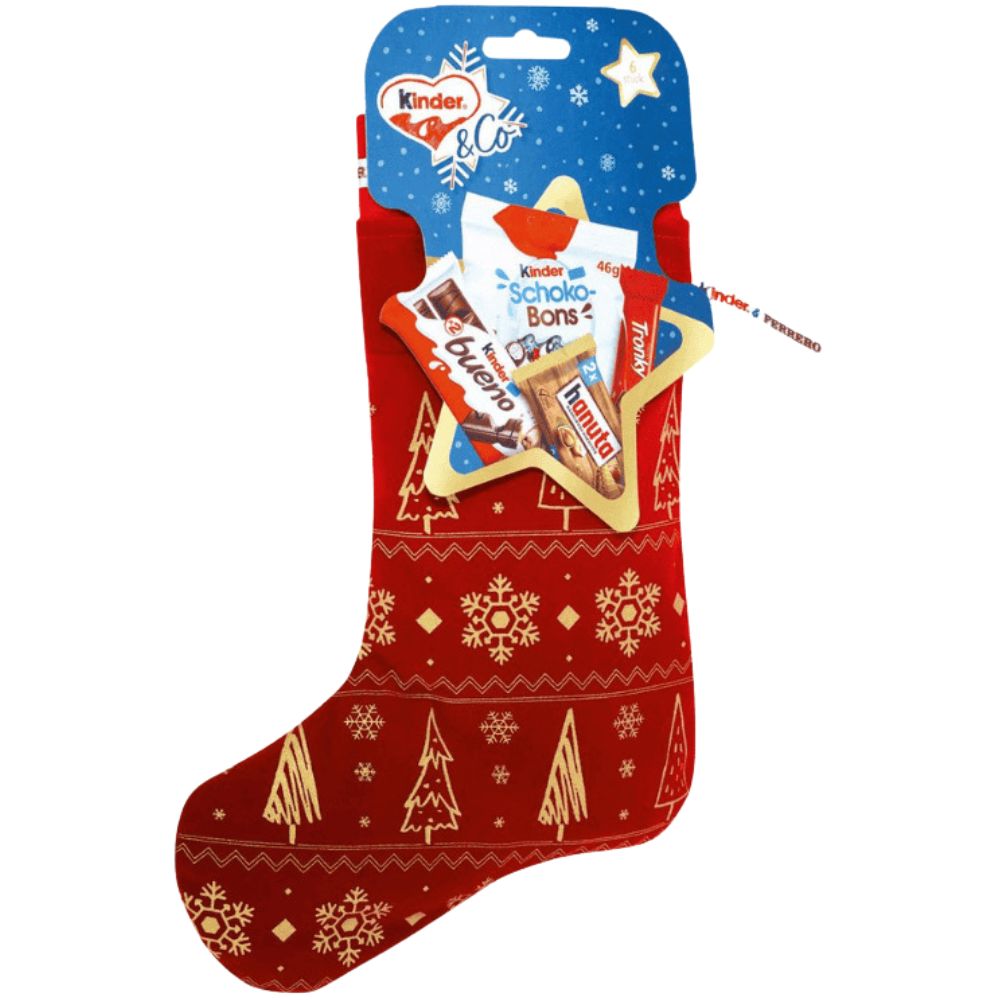 Chocolates Kinder Bota de Navidad 6 Chocolates Variados