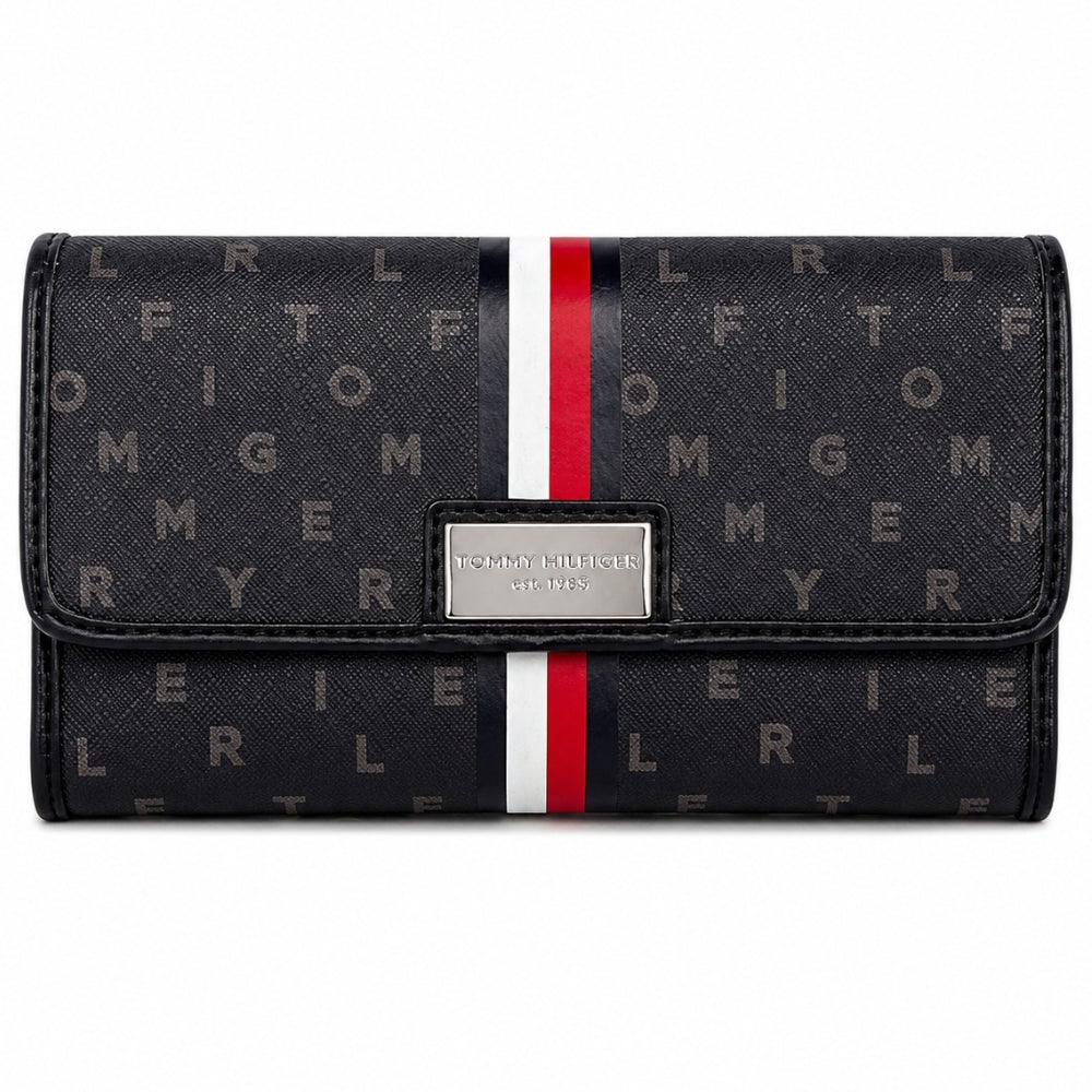 Tommy Hilfiger Monedero Monogram Black