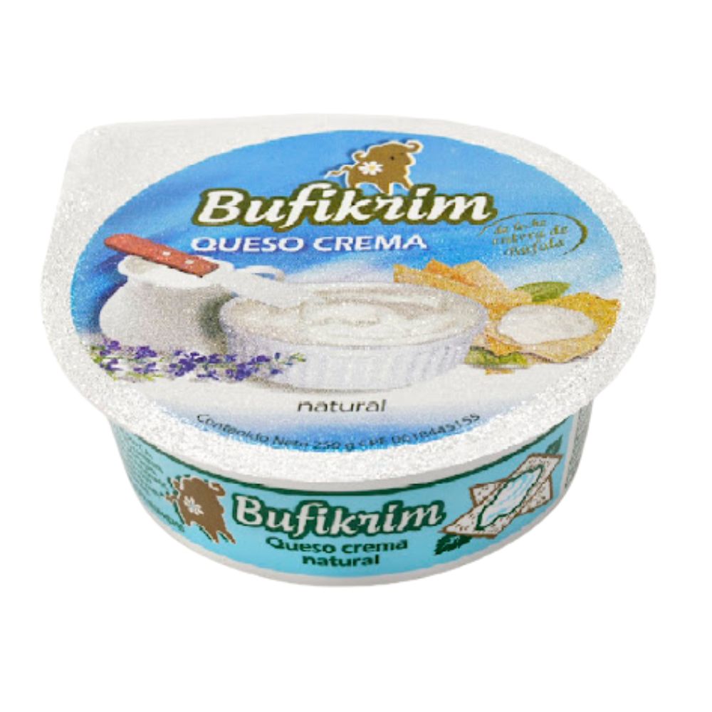 Bufikrim Queso Crema Bufikrim Natural 250gr