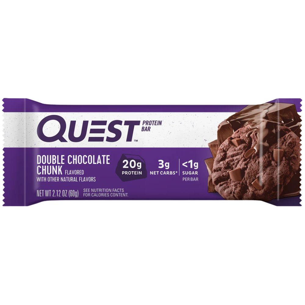 Barra Quest Double Chocolate Chunk Protein Bar 1 Und