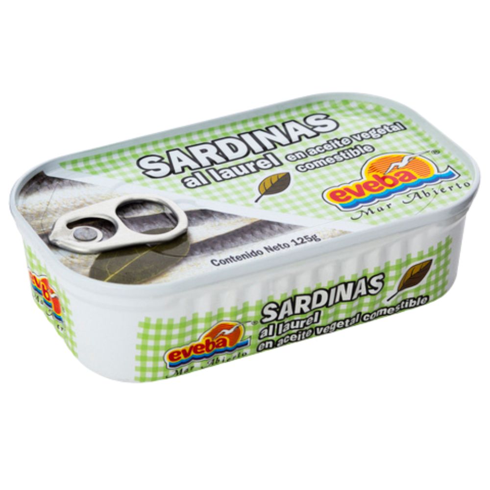Eveba Sardinas en Laurel 125gr