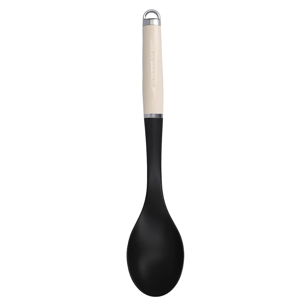 KitchenAid Cuchara Para Remover Antiadherente Con Argolla Color Crema