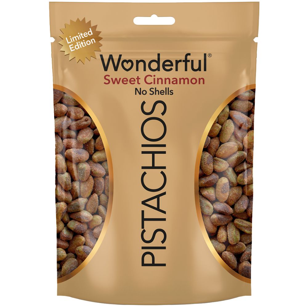 Wonderful Sweet Cinnamon No shells Pistachios 623gr