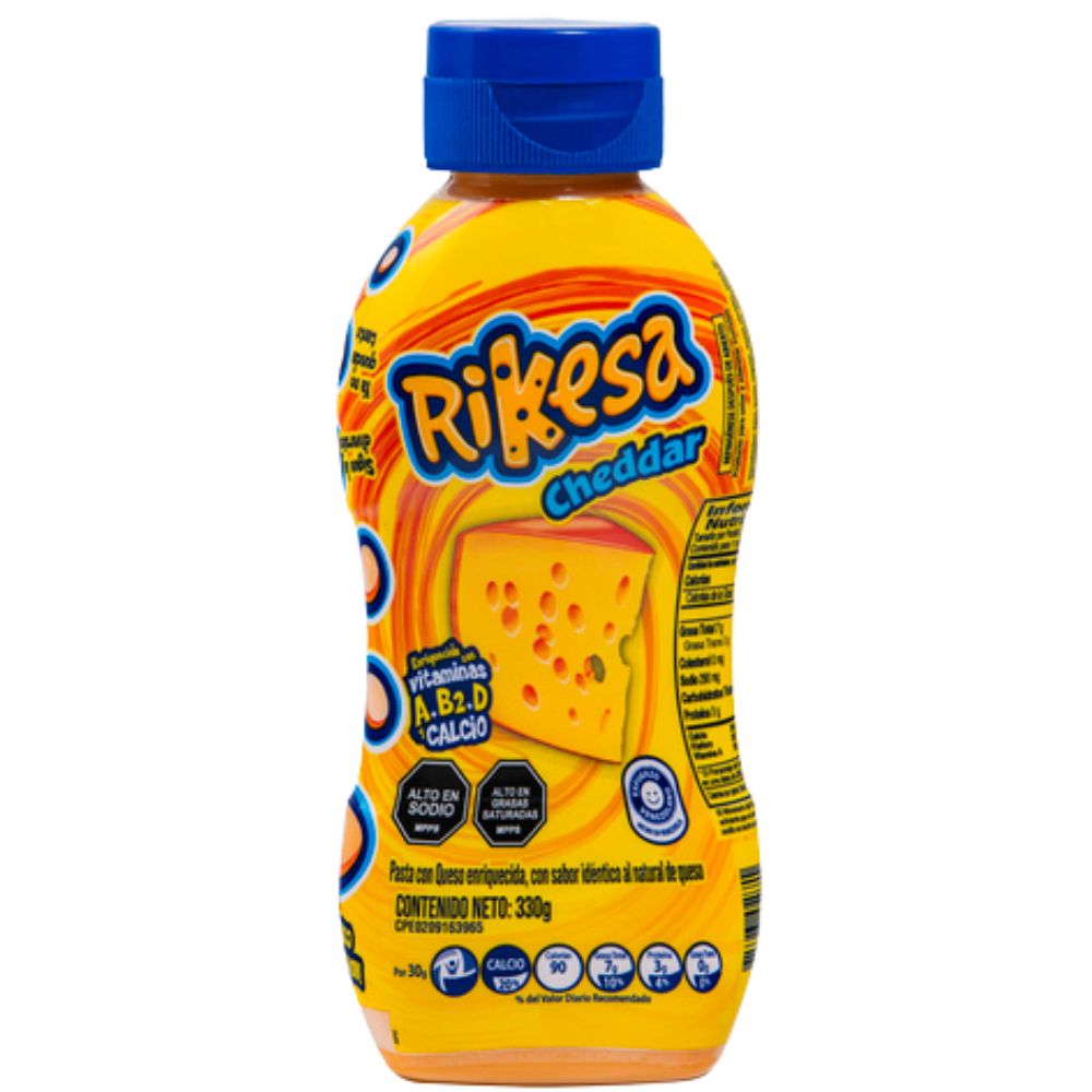 Rikesa Queso Untable Squeeze 330gr