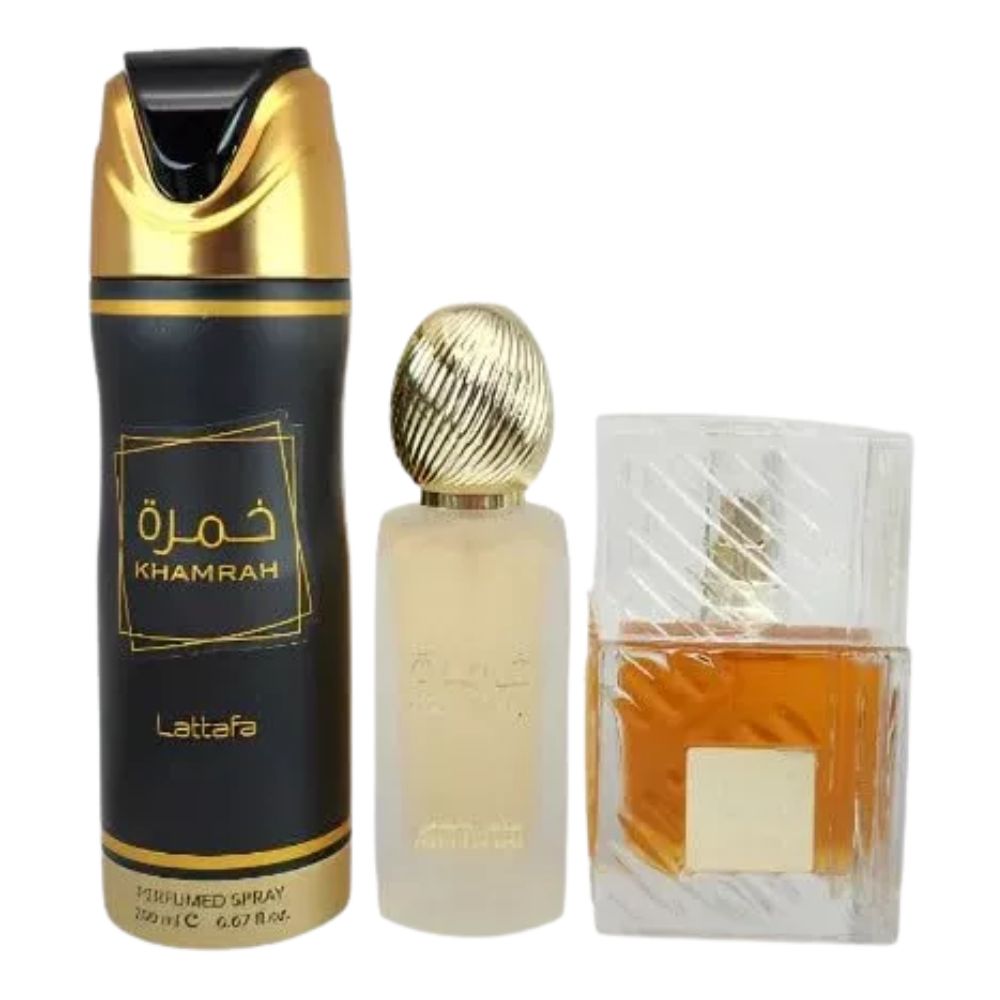 Lattafa Khamrah Set 3 Und Eau De Parfum Unisex