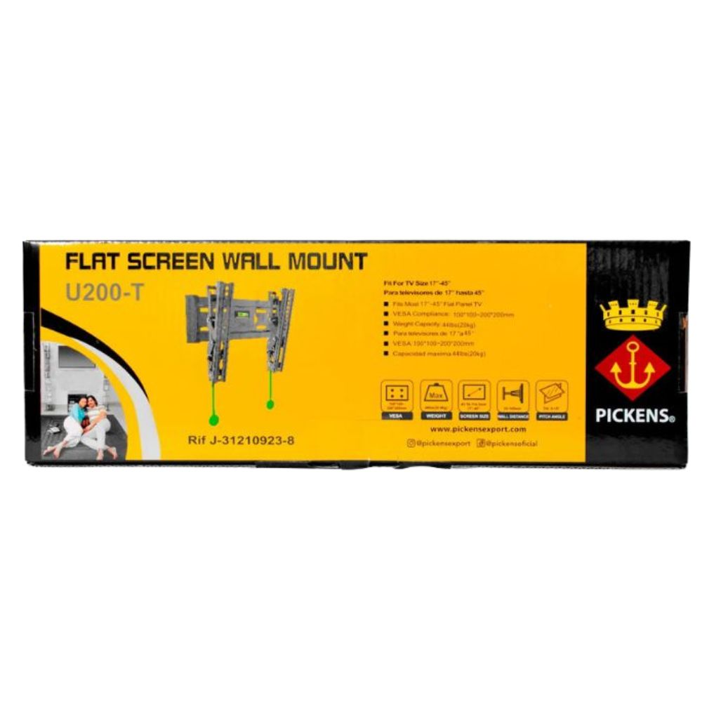 Pickens Base Fija para TV  de 17" a 45"