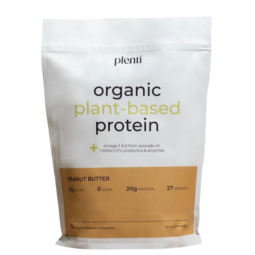 Plenti Proteina Vegetal Organica Sabor a Peanut Butter 27 Porciones