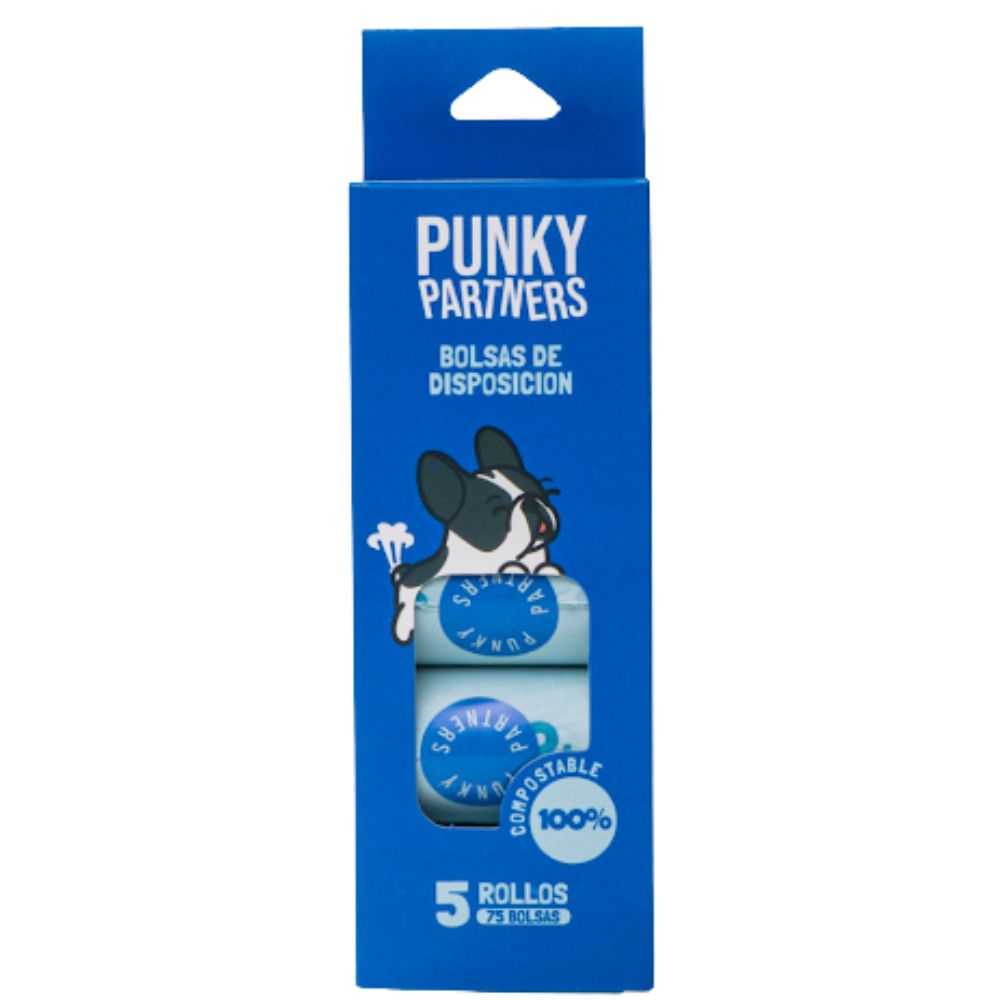 Bolsitas de Disposición 5 Rollos Punky Partners