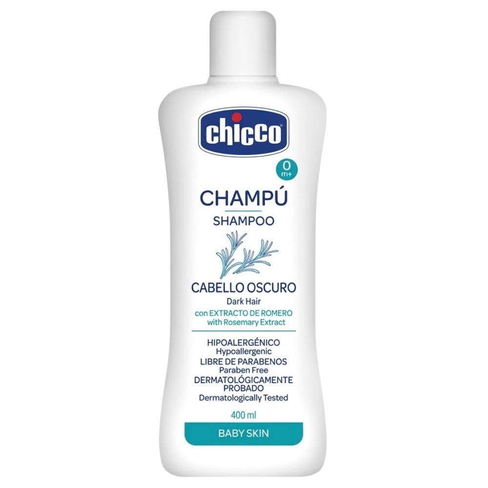 Chicco Shampoo Cabello Oscuro con Extracto de Romero 400ml