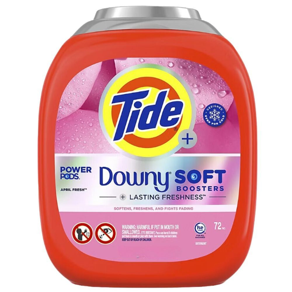 Tide Pods Downy Soft Boosters 72 Und 2.88 Kg