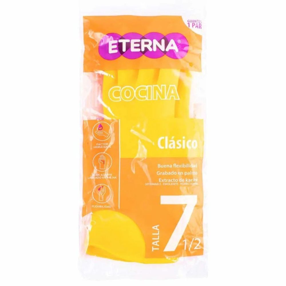 Eterna Guantes Clásicos Talla 7.5