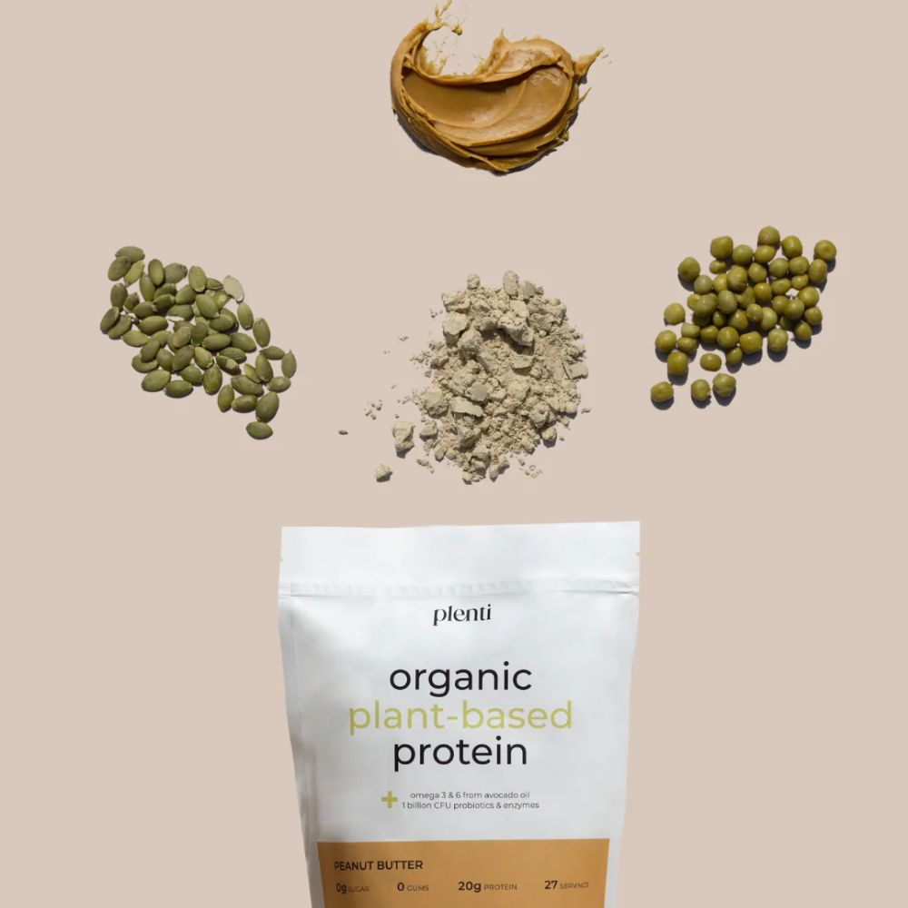 Plenti Proteina Vegetal Organica Sabor a Peanut Butter 27 Porciones
