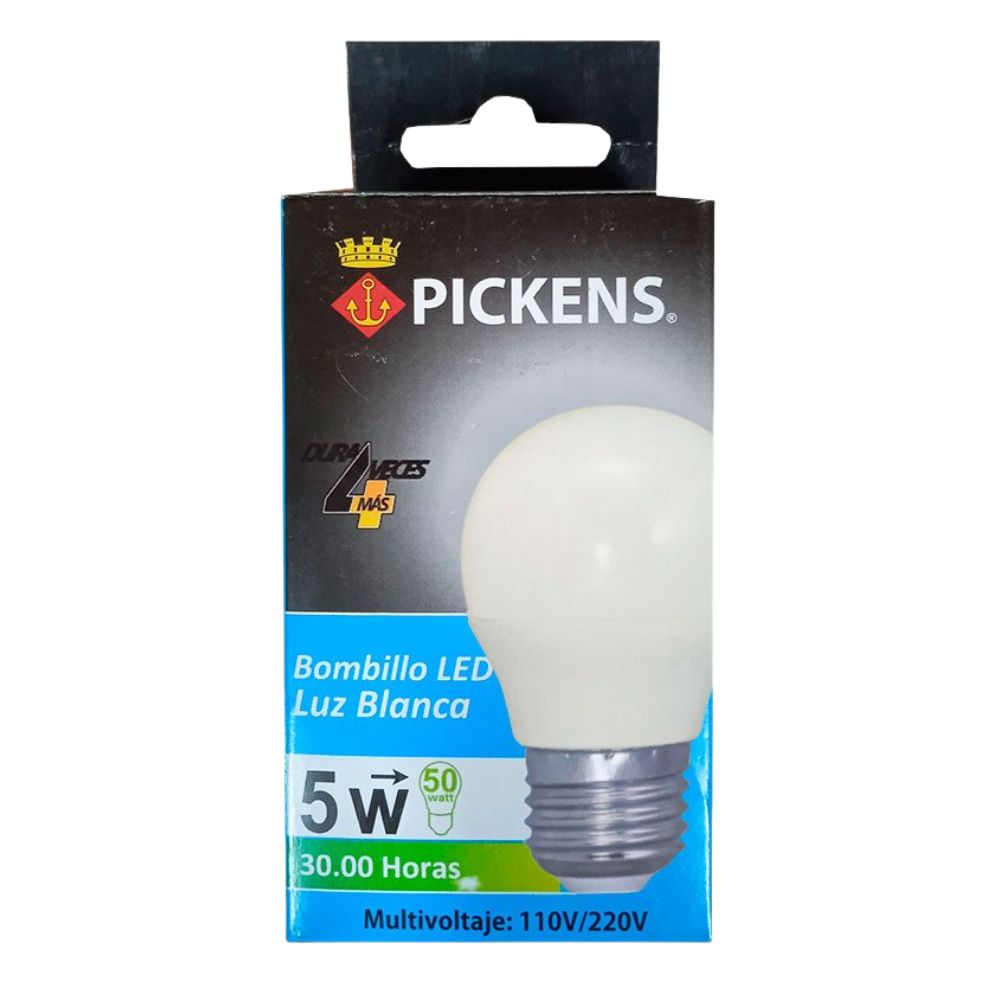 Bombillo Led 6W E27 Luz Blanca