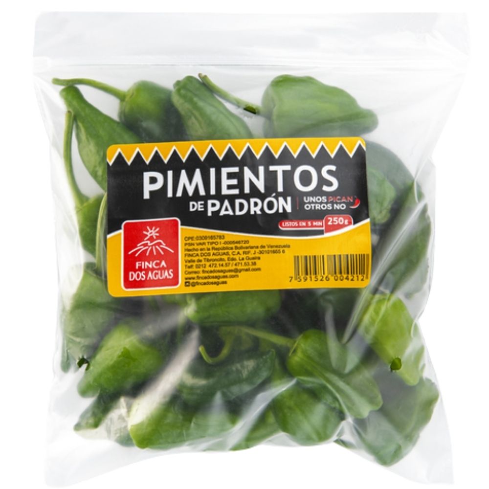 Finca dos aguas Pimenton Padron 250gr