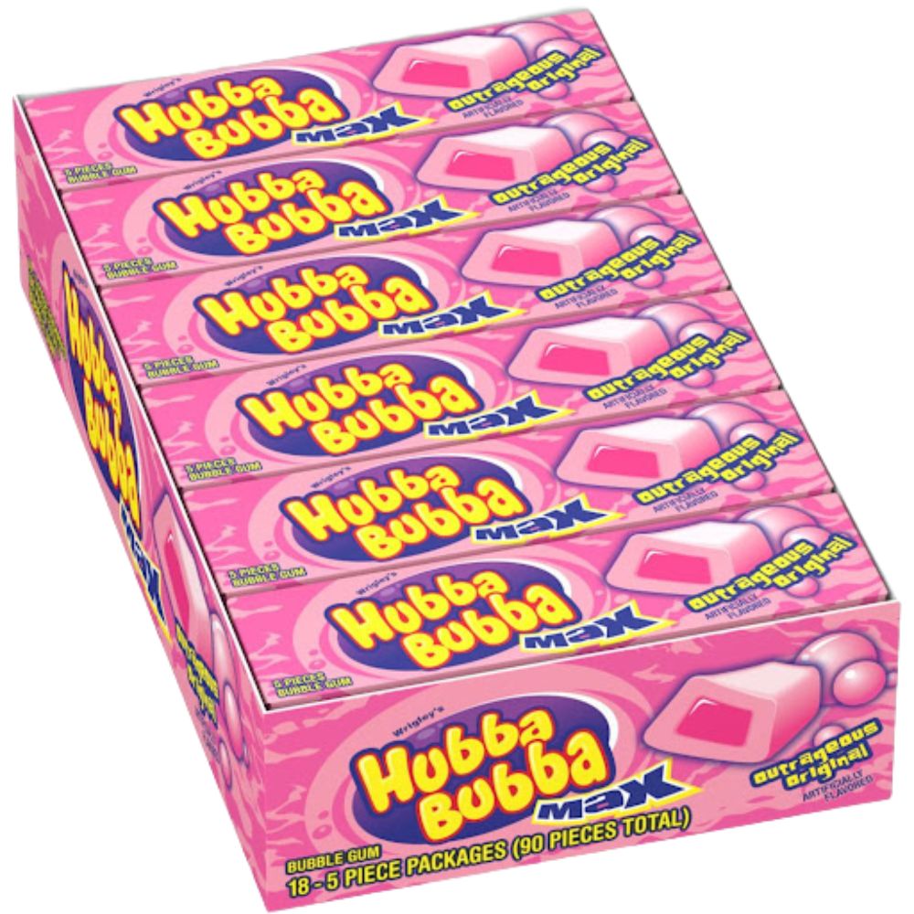 Hubba Bubba Max Chiclets x 5 Und