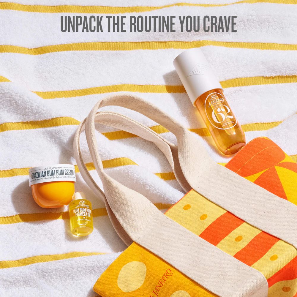 Sol De Janeiro 4 Und The Sol Tote + Body Essentials