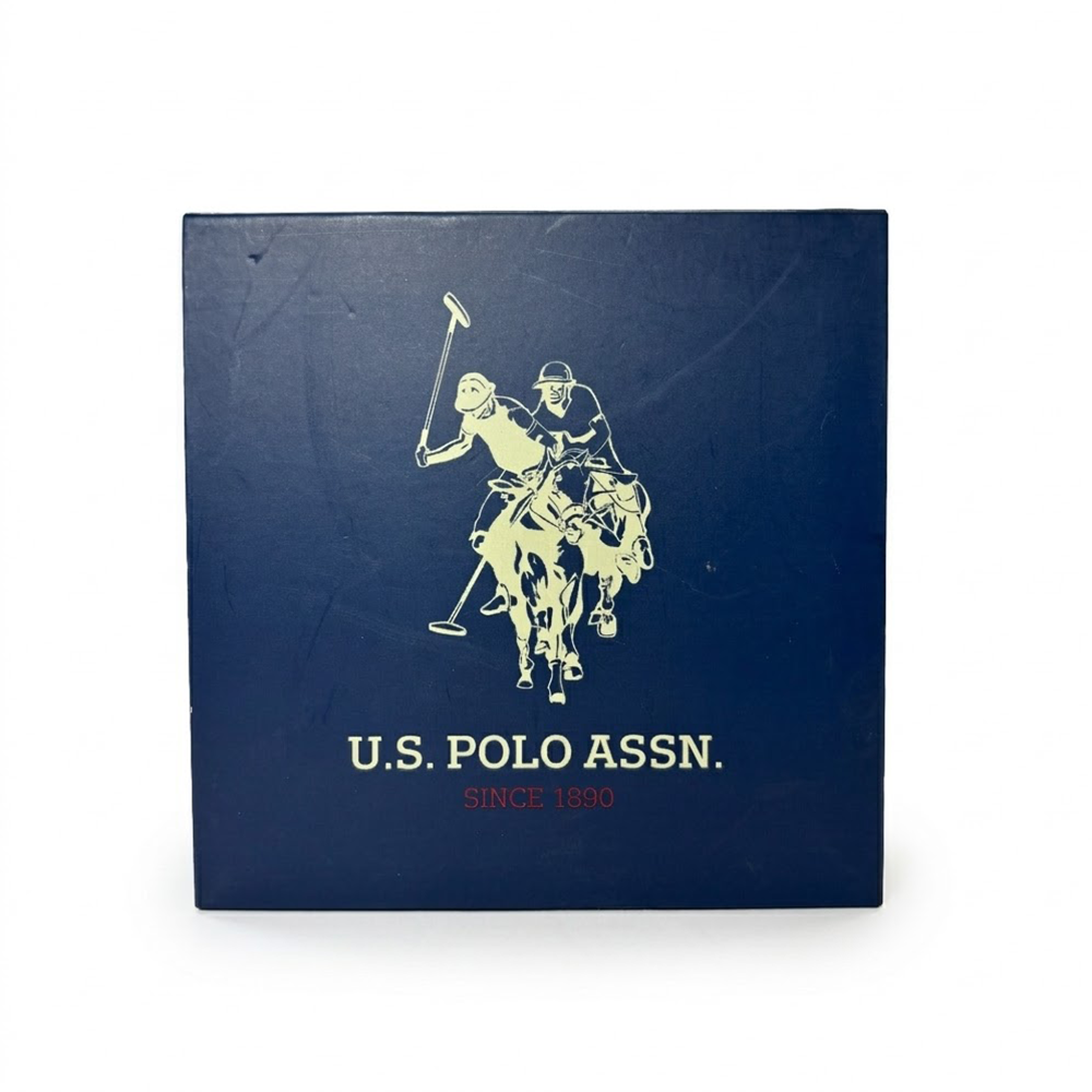 U.S Polo Reloj para Caballeros Green & Brown