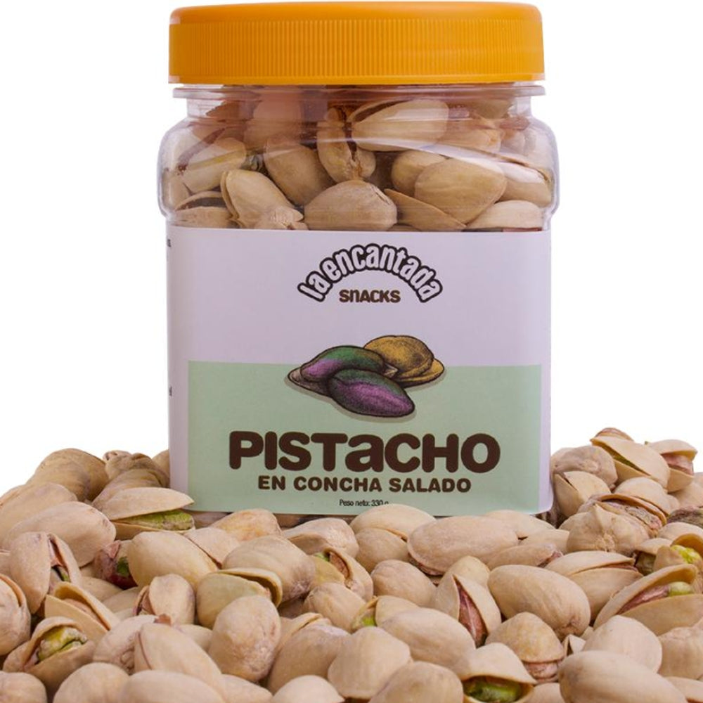 La Encantada Pistacho en Concha Salado 330gr