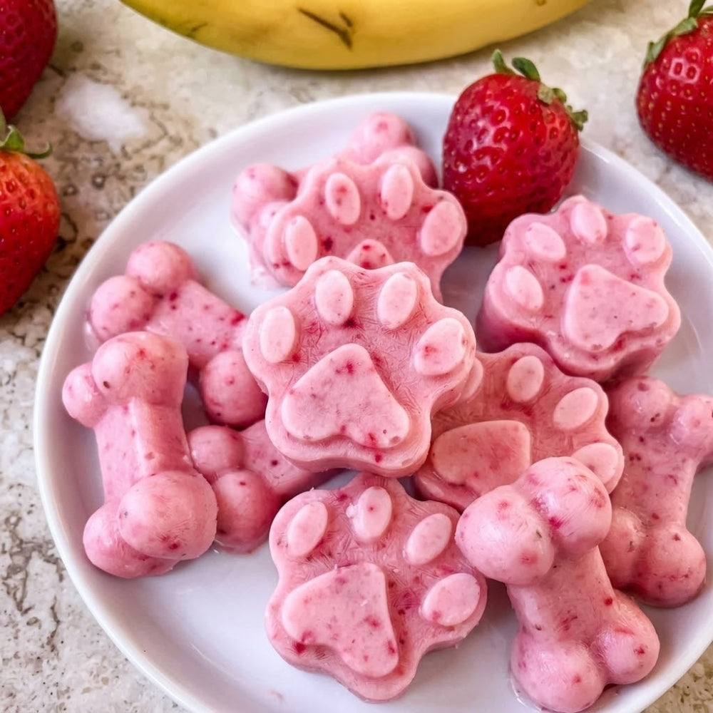 Amor Natural Heladitos Kefir De Cabra + Frutos Rojos 5Und