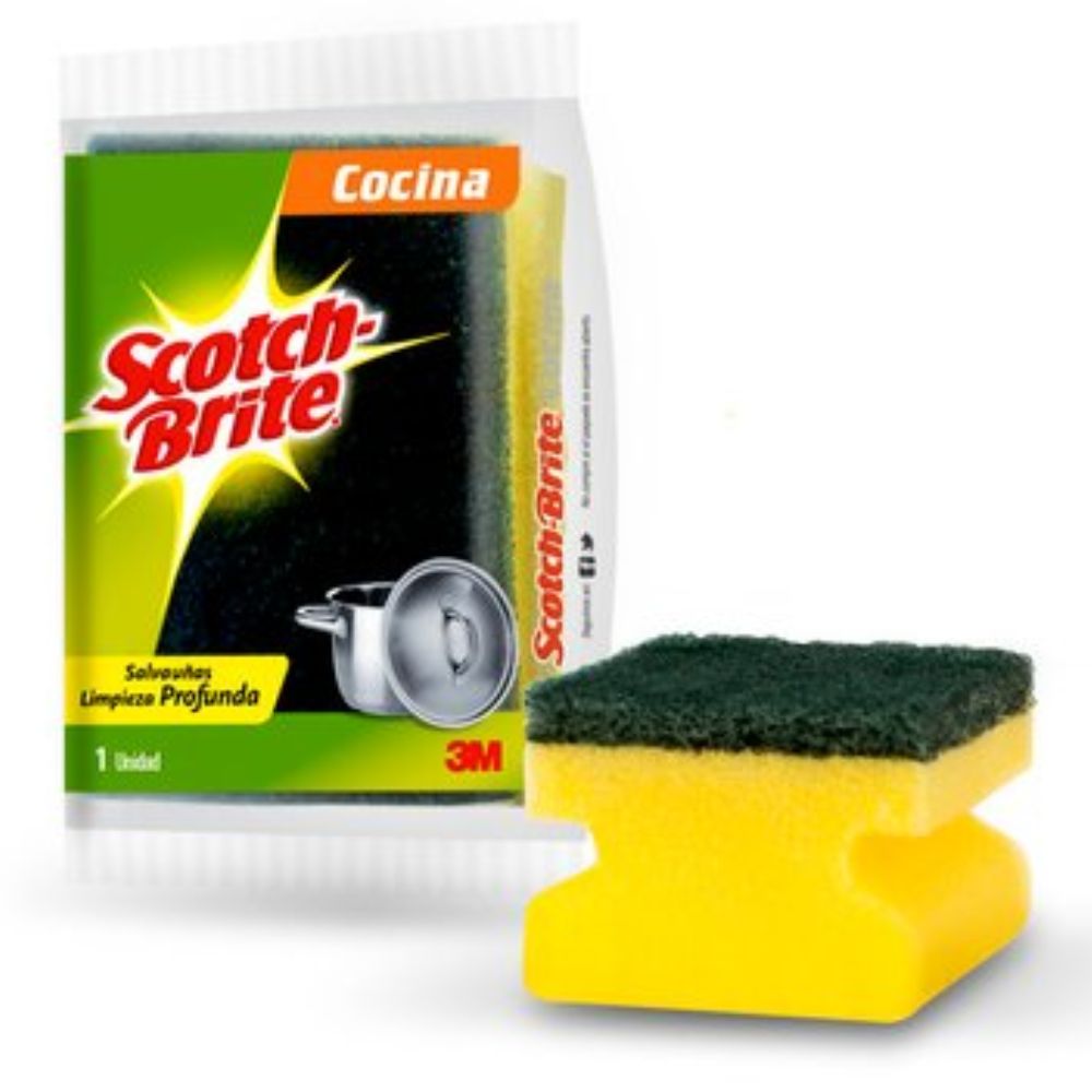 3M Scoth-Brite Limpieza pesada salva uñas