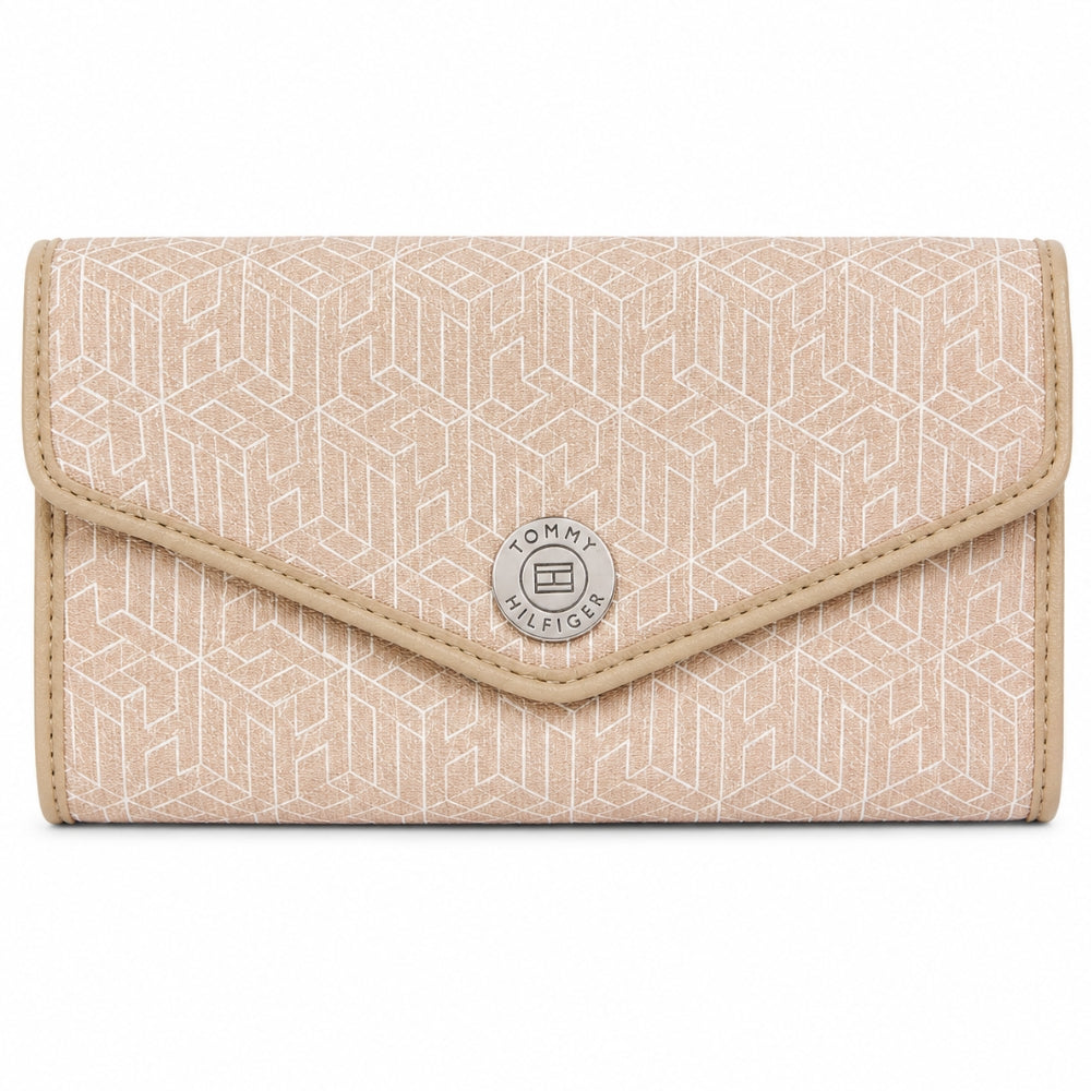Tommy Hilfiger Monedero con Tapa Beige