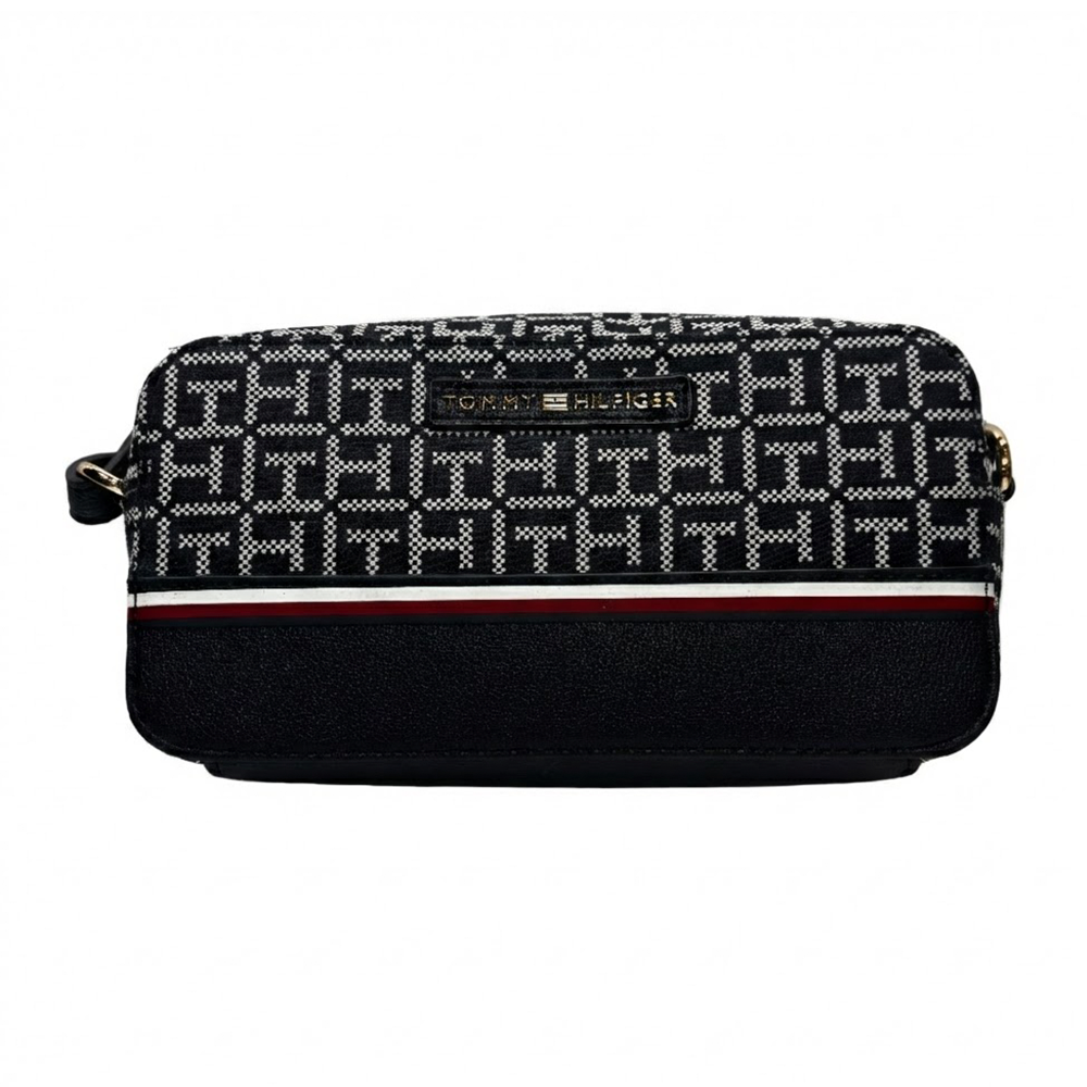 Tommy Hilfiger Cartera Crossbody Navy White