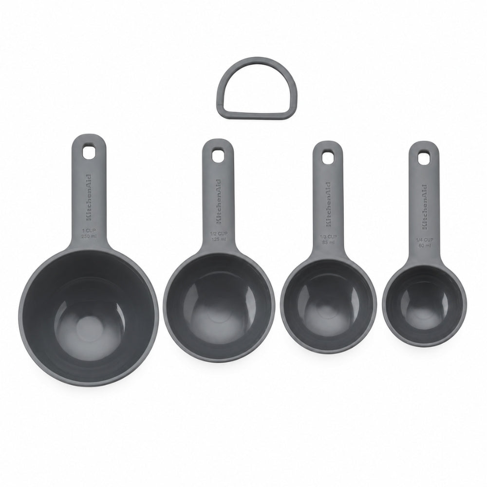 KitchenAid Juego de 4 tazas Medidoras Color Gris
