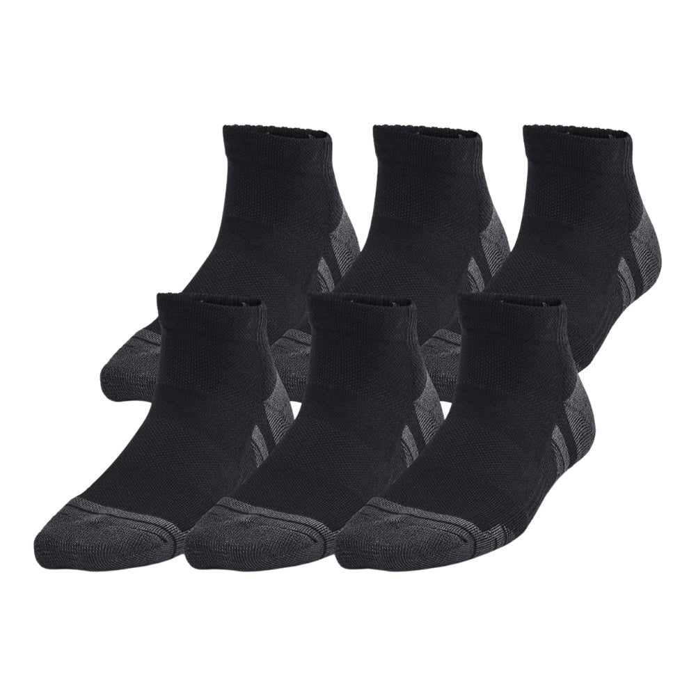 Under Armour Medias Deportivas Para Niños  6 Pack Color Negro