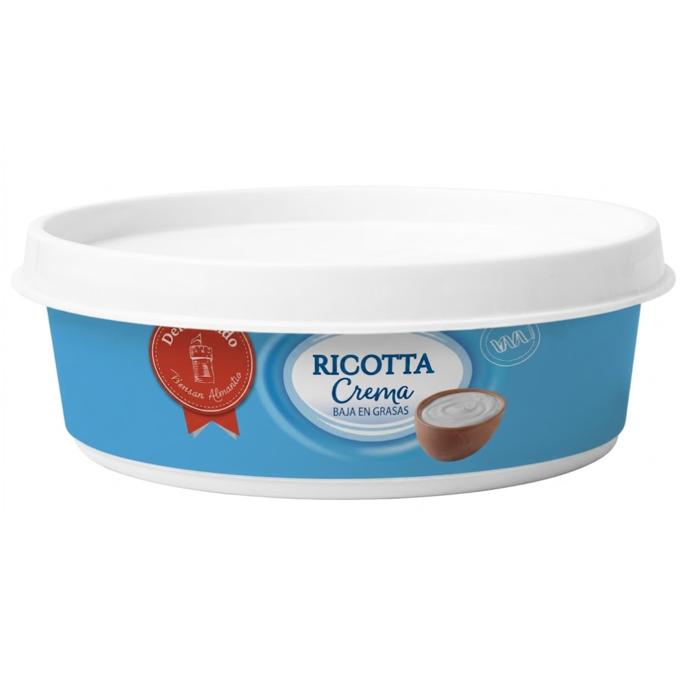 Queso Ricotta Untable Tina Del Castillo 250gr