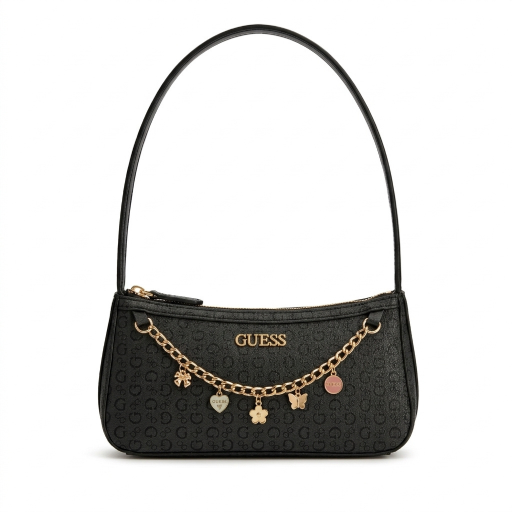 Guess Cartera Tasha Mini Coal