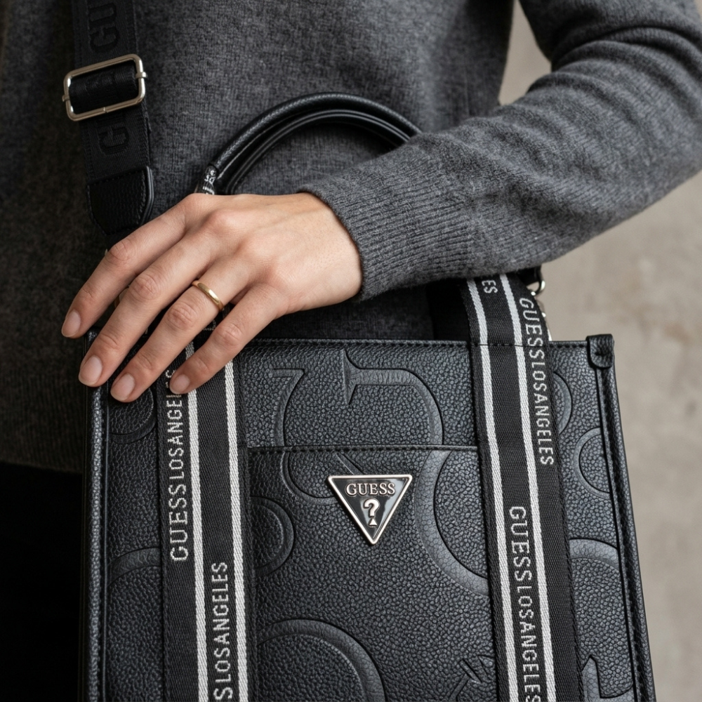 Guess Cartera Jackie Mini Black