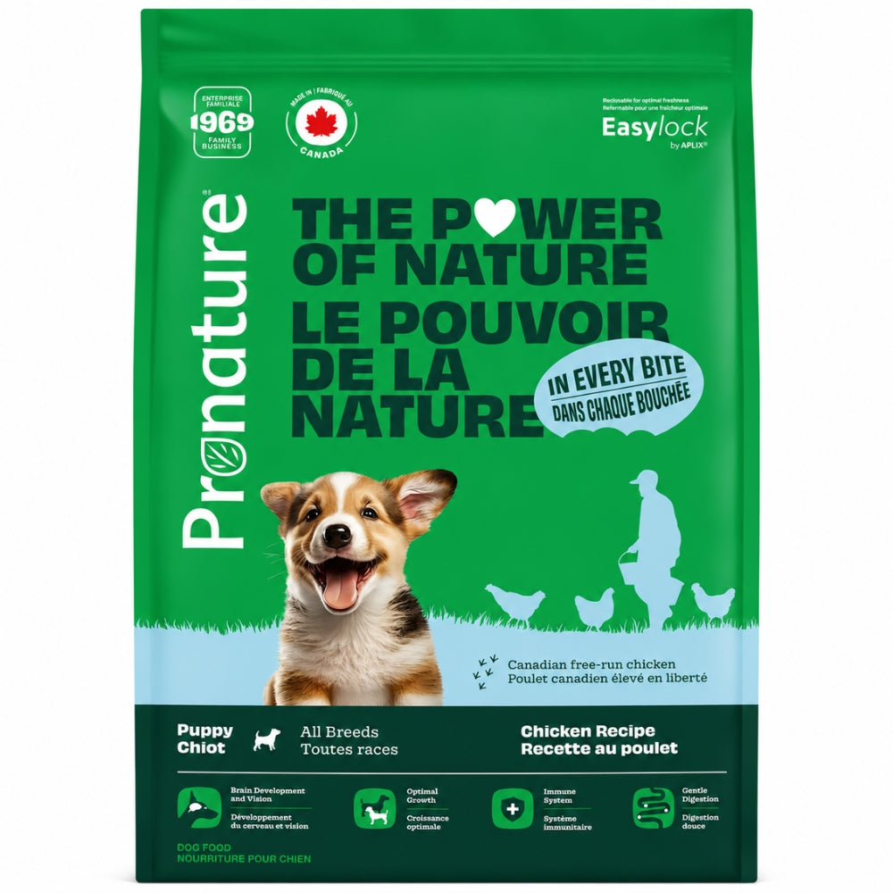 Pronature Alimento para Cachorros de Todas las Razas Sabor Pollo 11,3 Kg