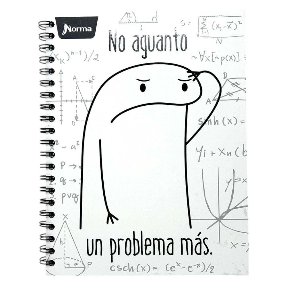 Norma Cuaderno Argollado Memes 6 Materias 150 Hojas Con stickers Diseños Surtidos