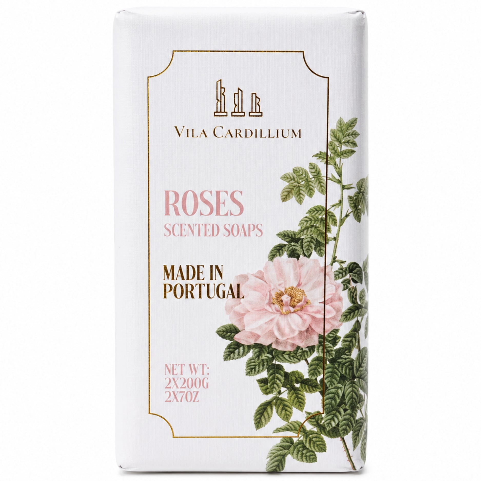 Vila Cardillium Jabon de Barra Roses Pack 2 Und
