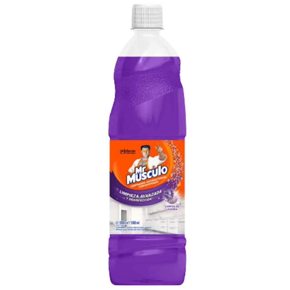 Mr Musculo Desinfectante Antibacterial Lavanda 900ml