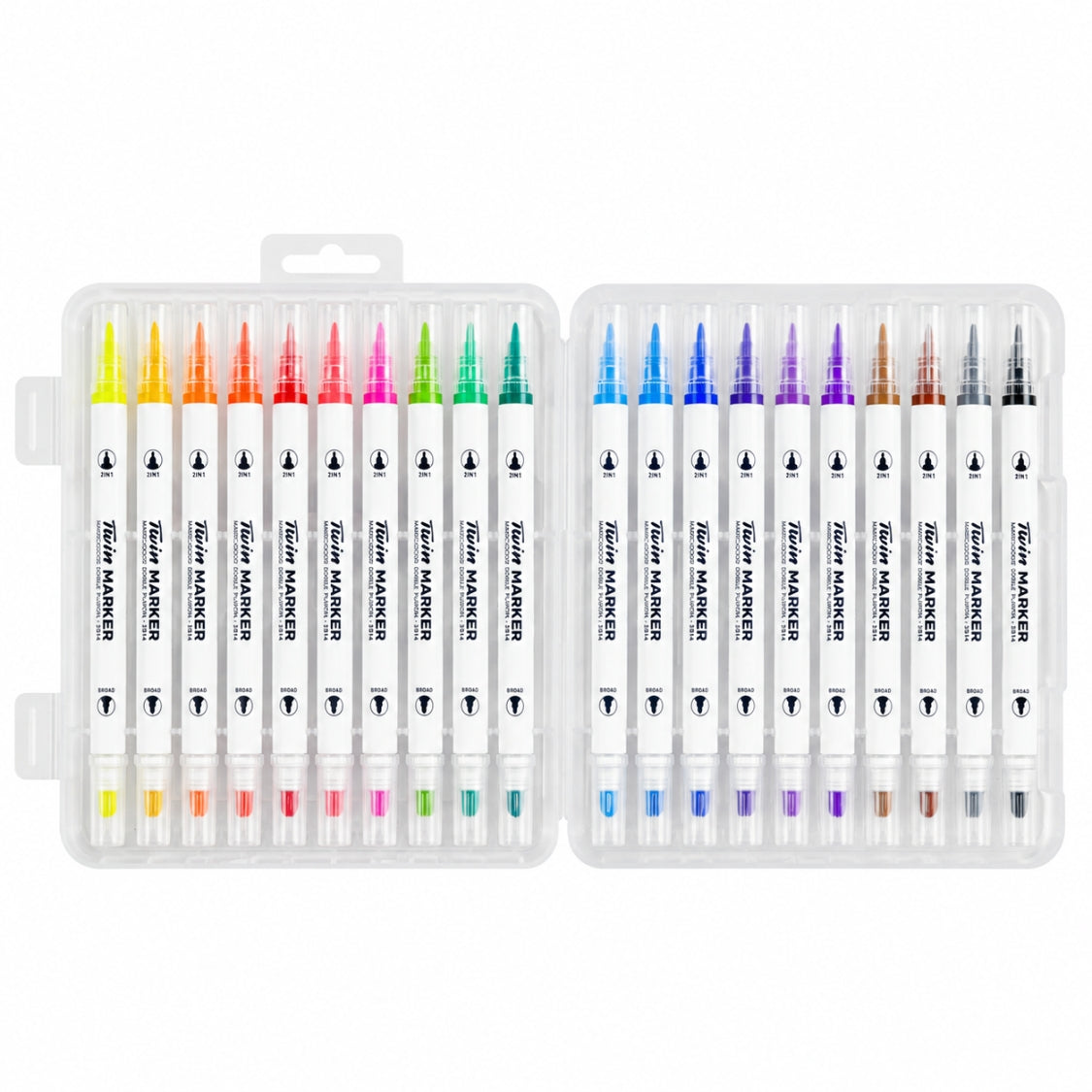 Studmark Marcadores Doble Punta 24 Colores