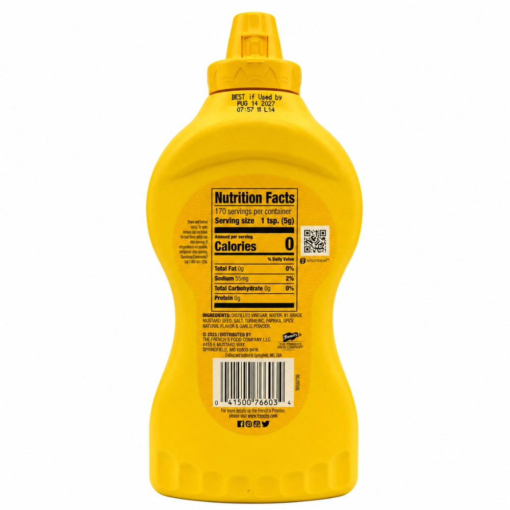 Mostaza Frenchs Yellow Classic 850 gr
