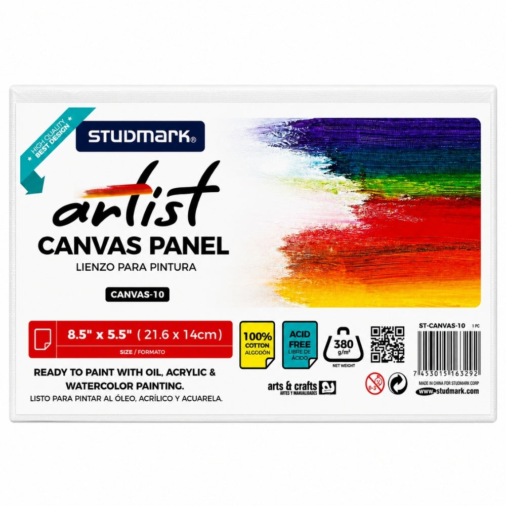 Studmark Lienzo Para Pintura 21.6 x 14 cm