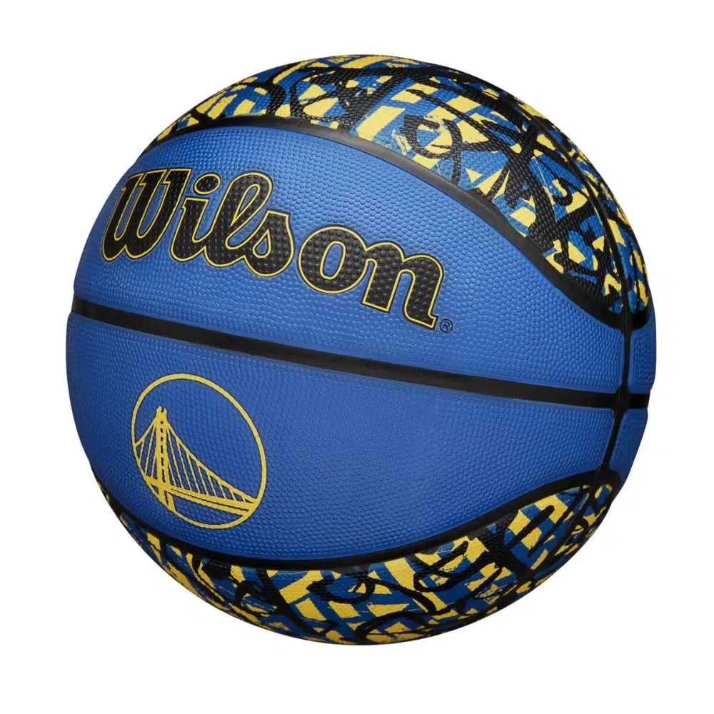 Wilson Balón De Basket NBA Graffiti Golden State Warriors No.7