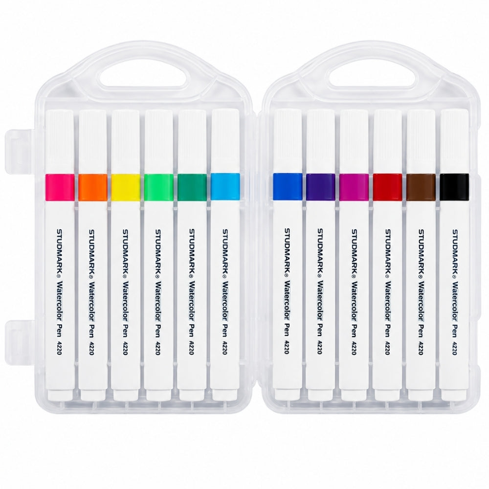 Studmark Marcadores Base de Agua 12 Colores