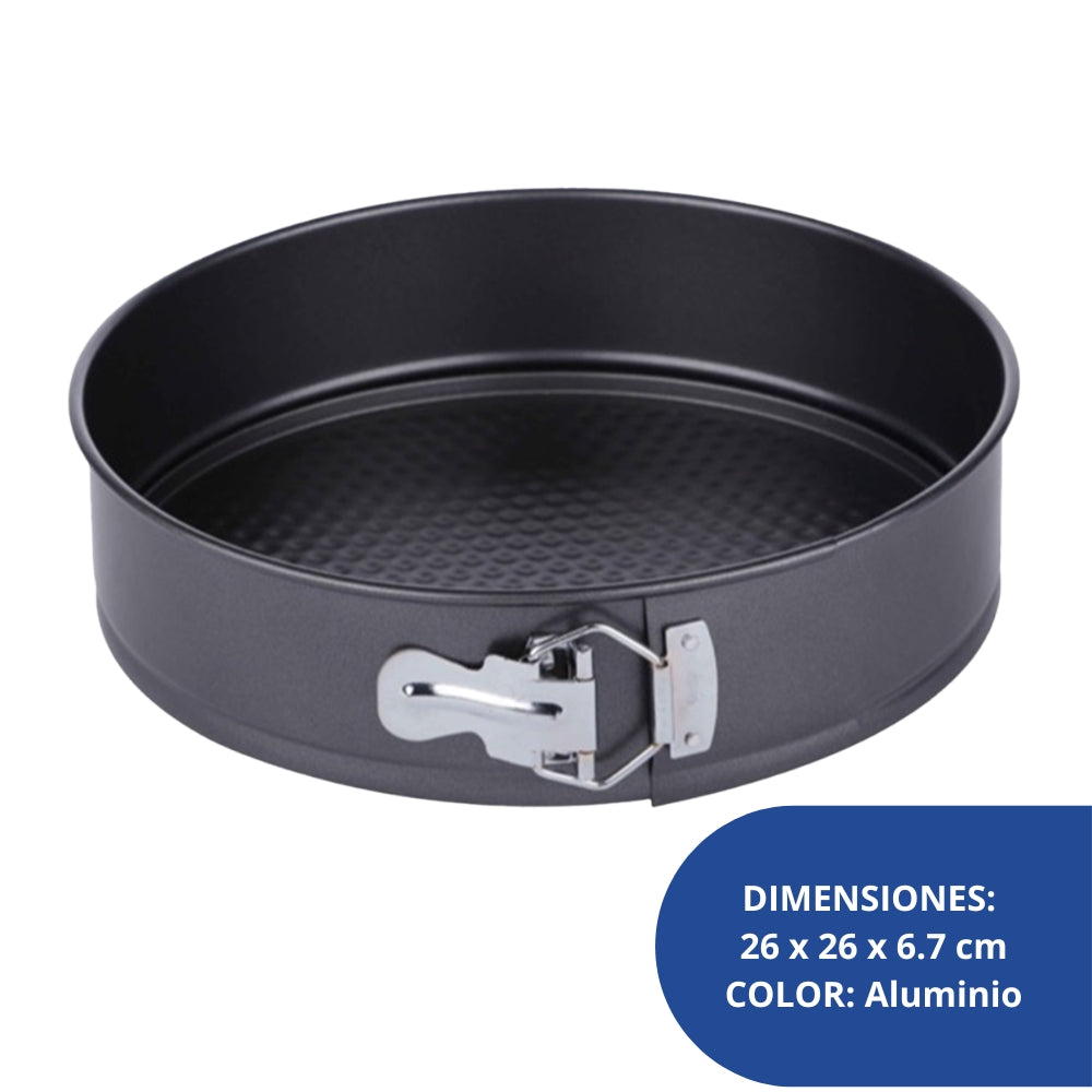 Alfa Hogar Molde Desmontable Con Antiadherente 26cm
