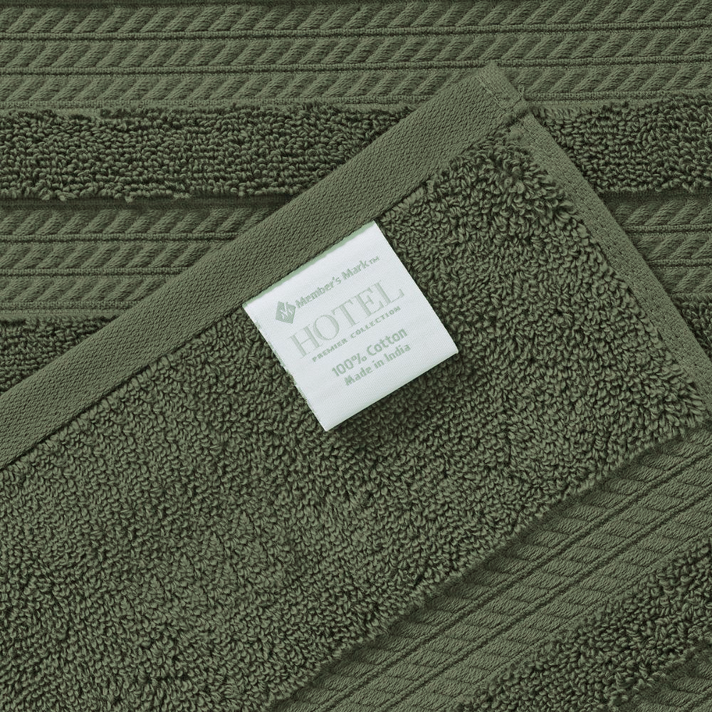 Toalla Hotel Premier Collection Oversize Bath Towel Color Olive 76.2cm x 147.3cm