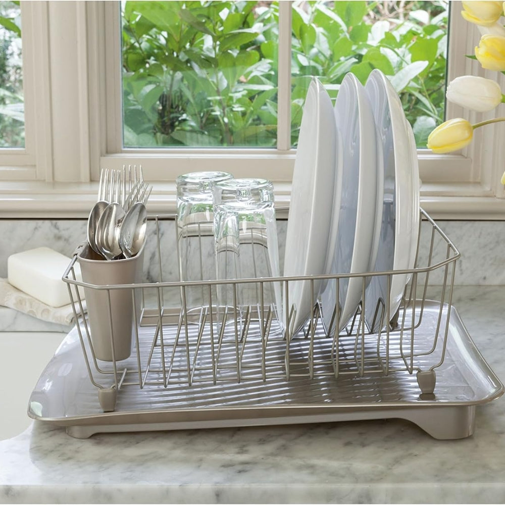 Rubbermaid Escurridor De Platos Pequeño Blanco